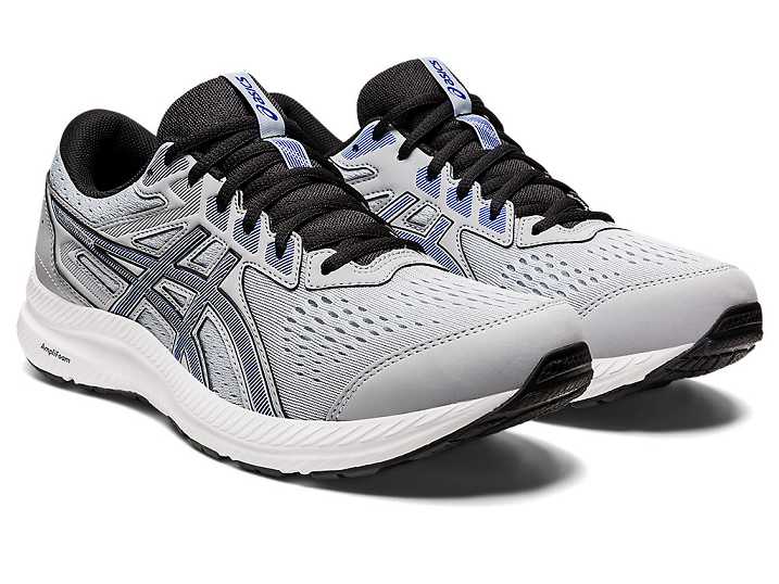 Asics GEL-CONTEND 8 EXTRA WIDE Löparskor Herr Grå Blå | Sverige-6938054