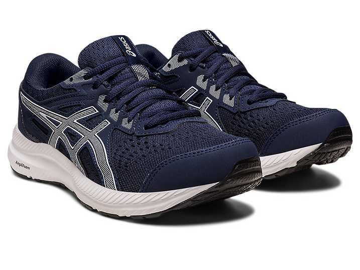 Asics GEL-CONTEND 8 Löparskor Dam Marinblå | Sverige-1076823