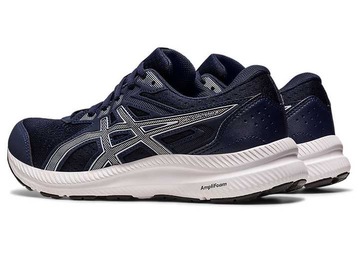 Asics GEL-CONTEND 8 Löparskor Dam Marinblå | Sverige-1076823