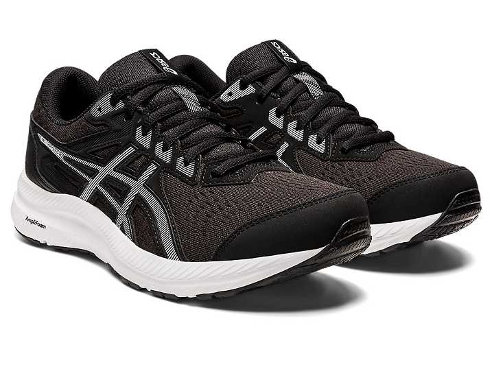 Asics GEL-CONTEND 8 Löparskor Dam Svarta Vita | Sverige-6085431