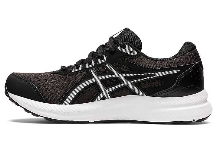 Asics GEL-CONTEND 8 Löparskor Dam Svarta Vita | Sverige-6085431