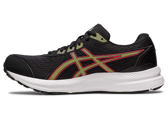 Asics GEL-CONTEND 8 Löparskor Herr Svarta Olivgröna | Sverige-6458179