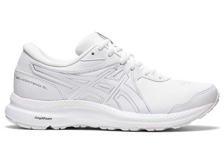 Asics GEL-CONTEND WALKER Promenadskor Dam Vita | Sverige-2187539