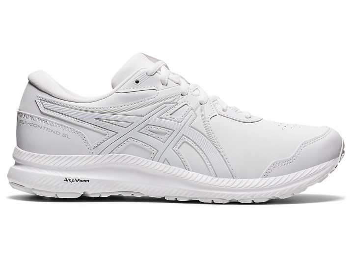 Asics GEL-CONTEND WALKER Promenadskor Herr Vita | Sverige-6024187