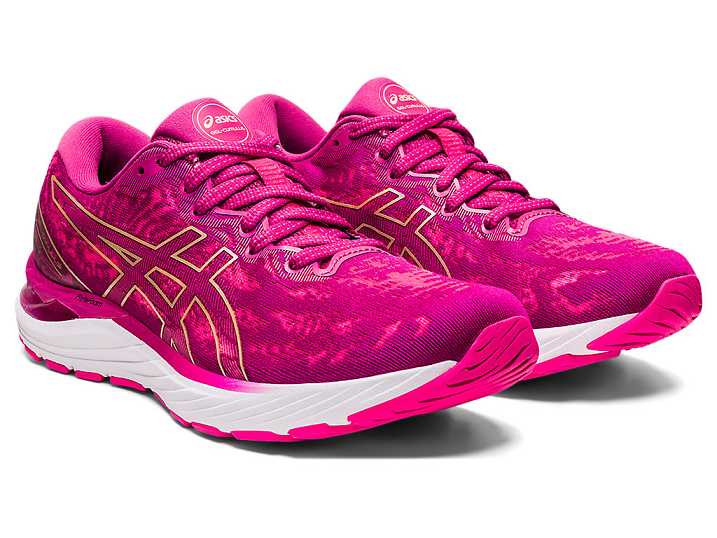 Asics GEL-CUMULUS 23 Löparskor Dam Fuchsia Röda | Sverige-7402369