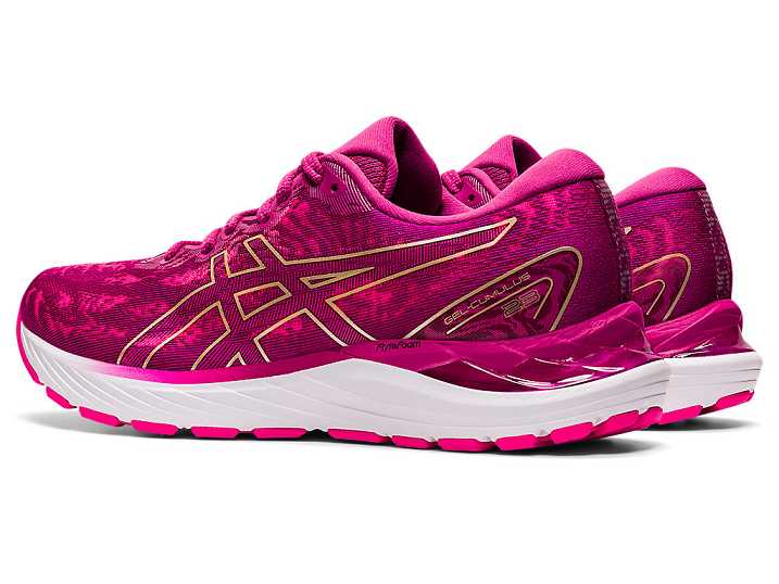 Asics GEL-CUMULUS 23 Löparskor Dam Fuchsia Röda | Sverige-7402369