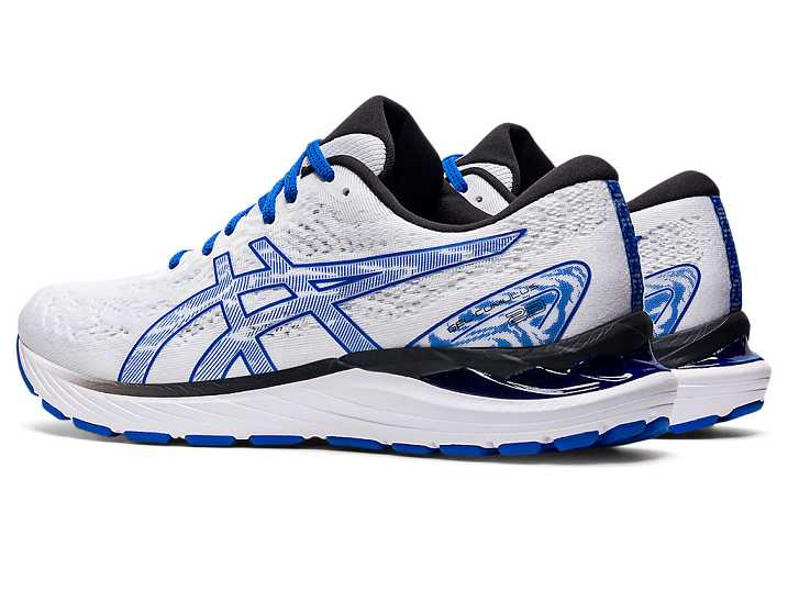 Asics GEL-CUMULUS 23 Löparskor Herr Vita Blå | Sverige-2081549