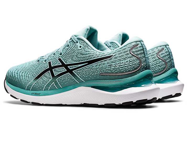 Asics GEL-CUMULUS 24 Löparskor Dam Gröna Svarta | Sverige-0576934