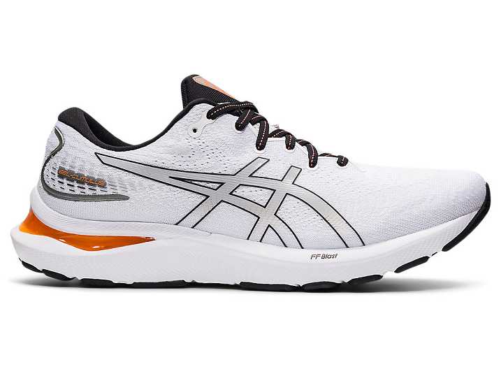 Asics GEL-CUMULUS 24 Löparskor Herr Vita Grå | Sverige-0973846