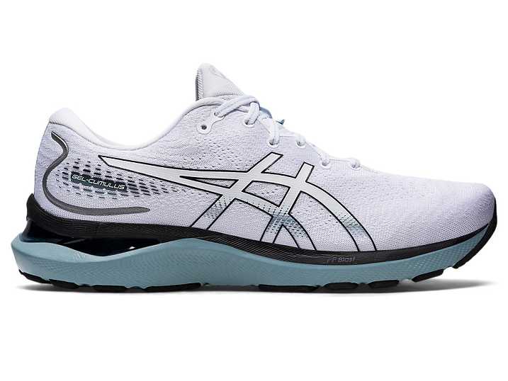 Asics GEL-CUMULUS 24 Löparskor Herr Vita Svarta | Sverige-3028467