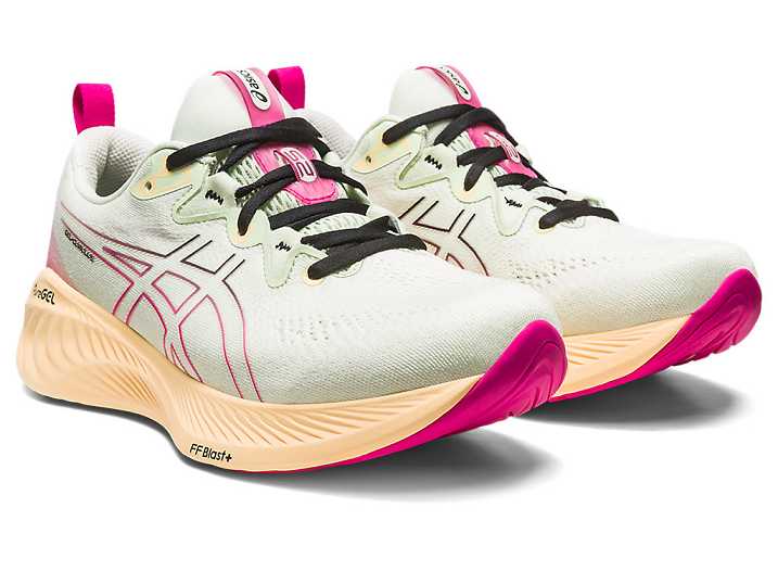 Asics GEL-CUMULUS 25 Löparskor Dam Gröna Rosa | Sverige-7258049