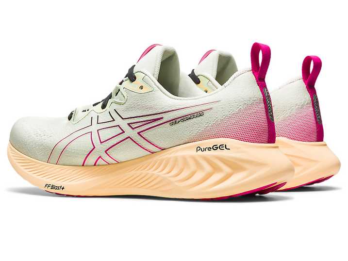 Asics GEL-CUMULUS 25 Löparskor Dam Gröna Rosa | Sverige-7258049