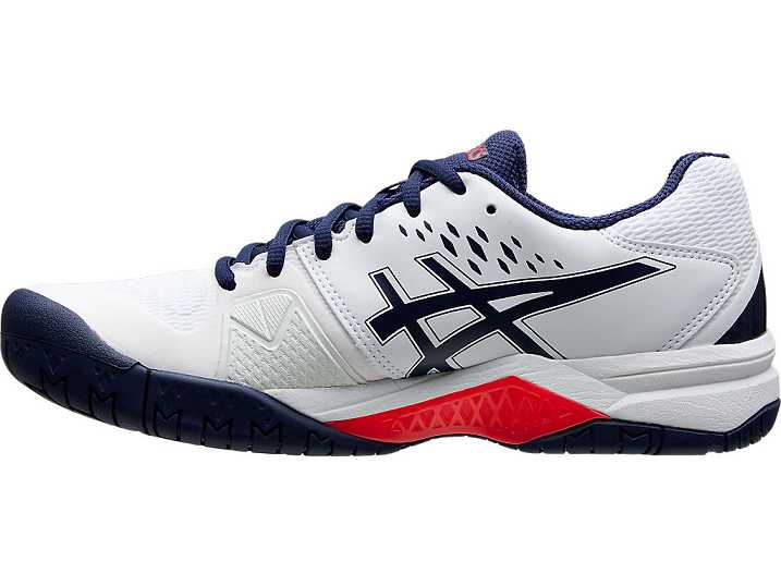 Asics GEL-Challenger 12 Tennisskor Dam Vita Marinblå | Sverige-5247613