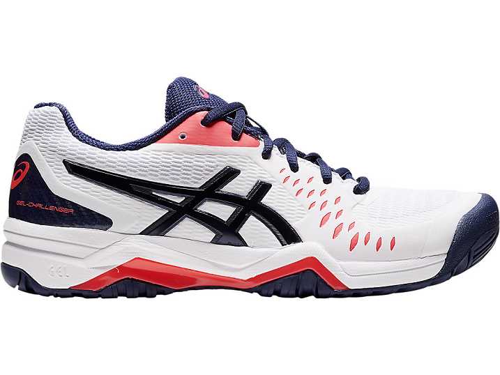 Asics GEL-Challenger 12 Tennisskor Dam Vita Marinblå | Sverige-5247613