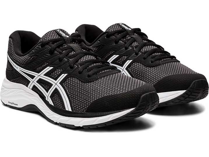 Asics GEL-Contend 6 Löparskor Dam Mörkgrå Vita | Sverige-4235816