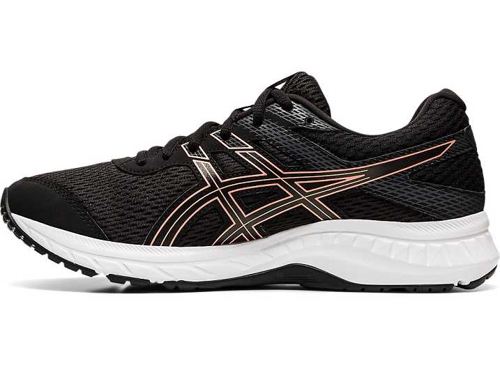 Asics GEL-Contend 6 Promenadskor Dam Svarta Rosa Guld | Sverige-9751806