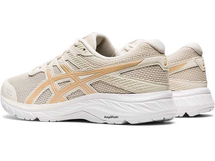 Asics GEL-Contend 6 Twist Promenadskor Dam Khaki | Sverige-5814362