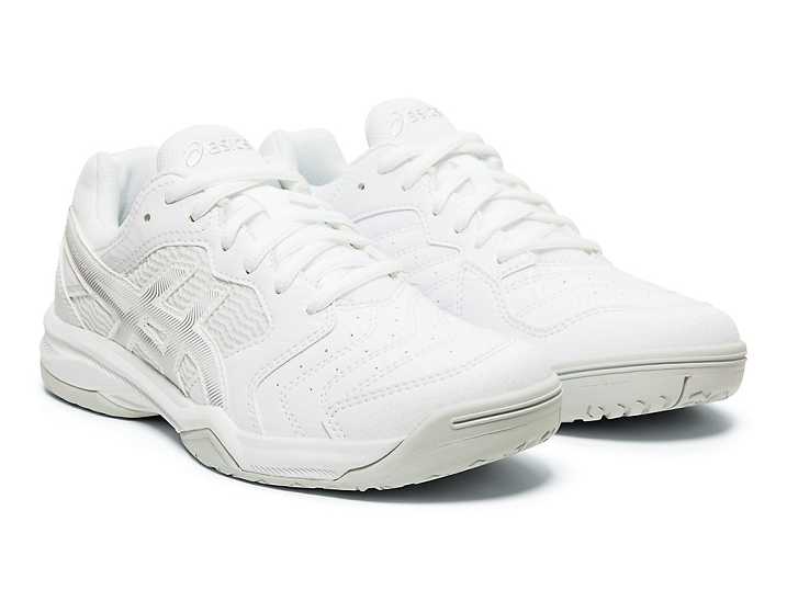 Asics GEL-DEDICATE 6 Tennisskor Dam Vita Silver | Sverige-0184975