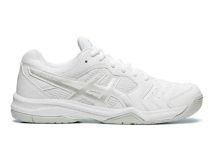 Asics GEL-DEDICATE 6 Tennisskor Dam Vita Silver | Sverige-0184975