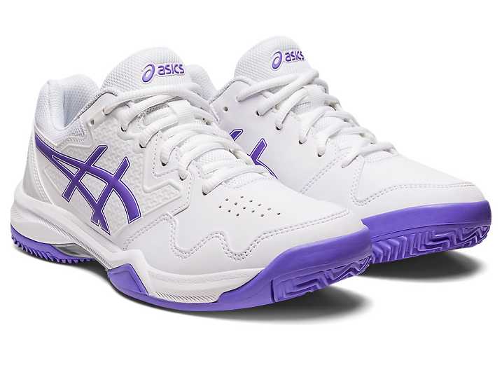 Asics GEL-DEDICATE 7 CLAY Tennisskor Dam Vita Lila | Sverige-0271395