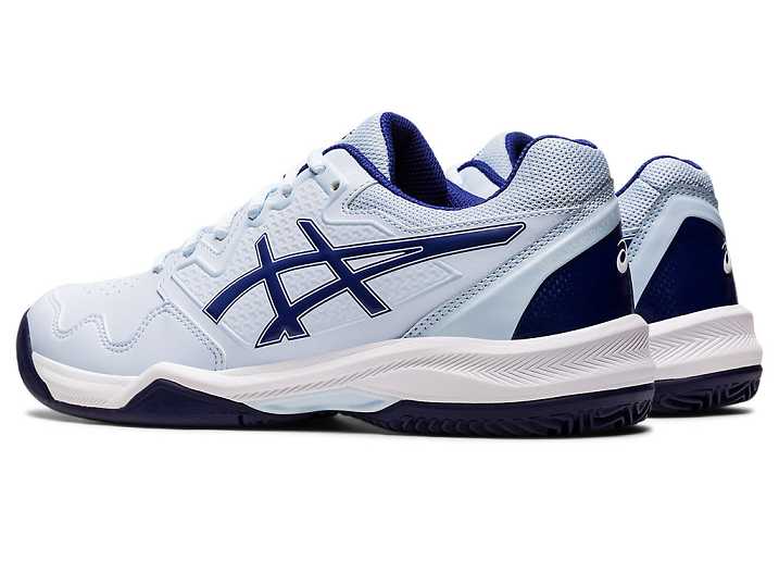 Asics GEL-DEDICATE 7 CLAY Tennisskor Dam Ljusblå Blå | Sverige-4731602