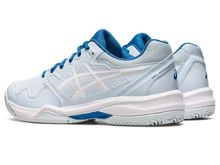 Asics GEL-DEDICATE 7 CLAY Tennisskor Dam Grädde Vita | Sverige-9306817