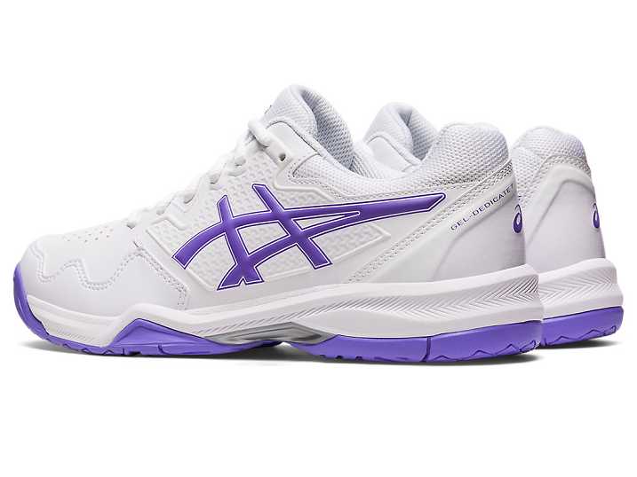 Asics GEL-DEDICATE 7 Tennisskor Dam Vita Lila | Sverige-2864190