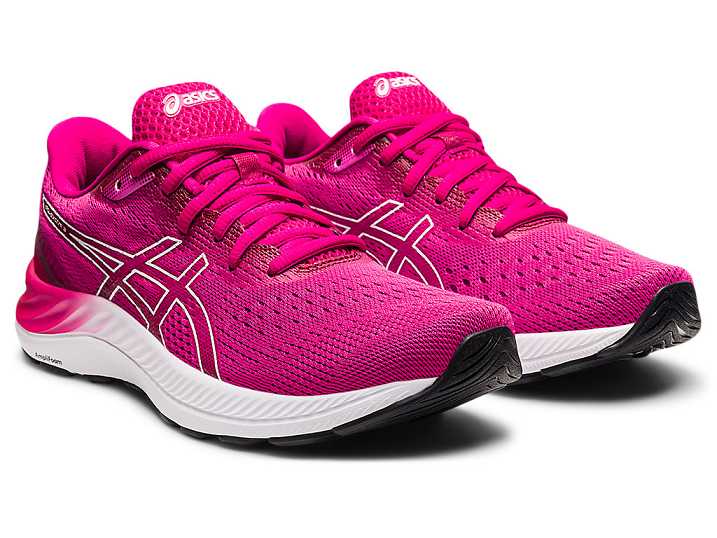 Asics GEL-EXCITE 8 Promenadskor Dam Rosa Vita | Sverige-1693504