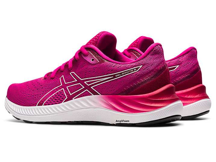 Asics GEL-EXCITE 8 Promenadskor Dam Rosa Vita | Sverige-1693504