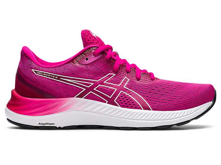 Asics GEL-EXCITE 8 Promenadskor Dam Rosa Vita | Sverige-1693504