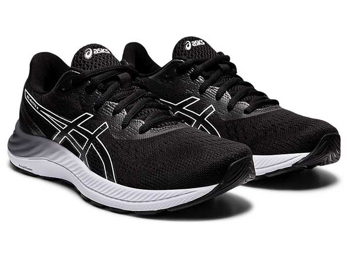 Asics GEL-EXCITE 8 Promenadskor Dam Svarta Vita | Sverige-9317605