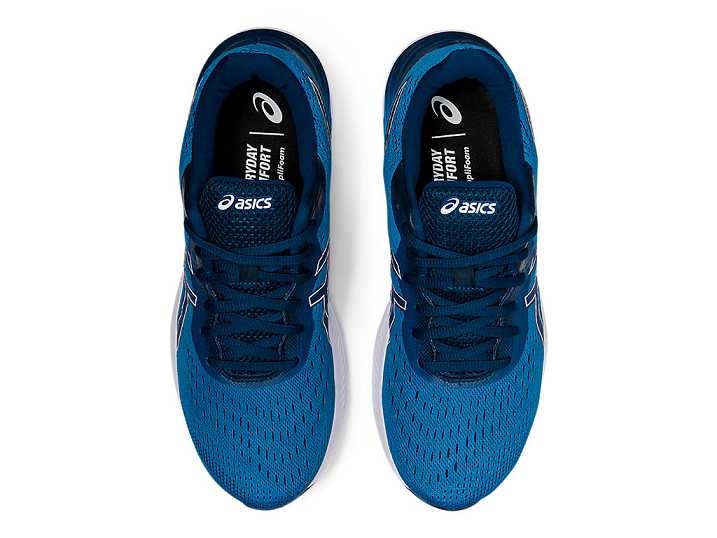 Asics GEL-EXCITE 8 Promenadskor Herr Blå Vita | Sverige-7092845