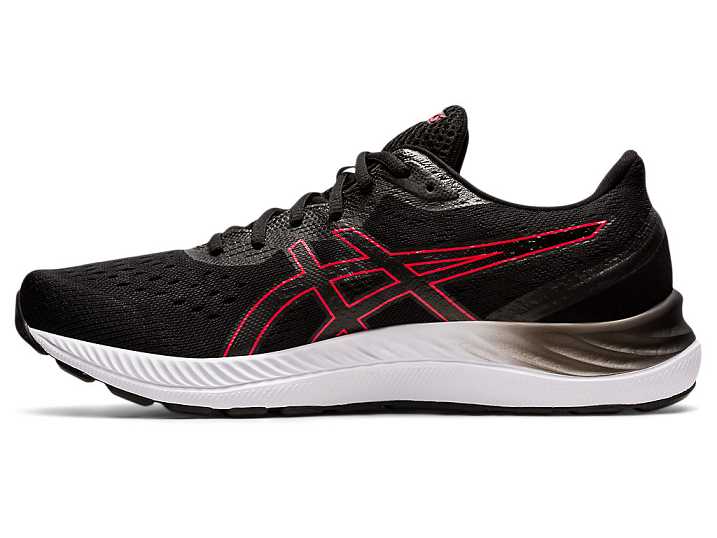 Asics GEL-EXCITE 8 Promenadskor Herr Svarta Röda | Sverige-5642379