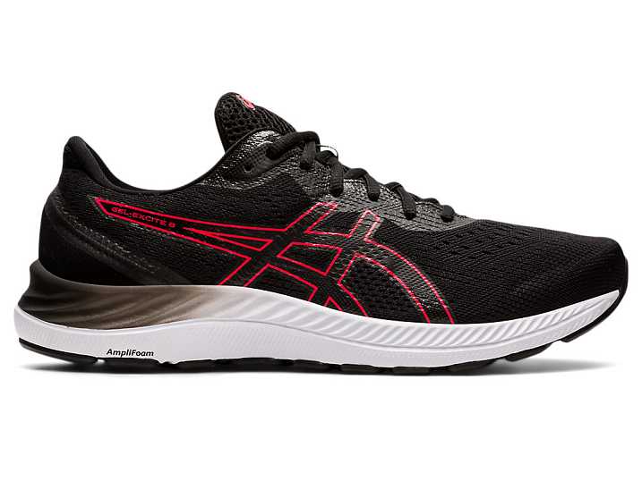 Asics GEL-EXCITE 8 Promenadskor Herr Svarta Röda | Sverige-5642379