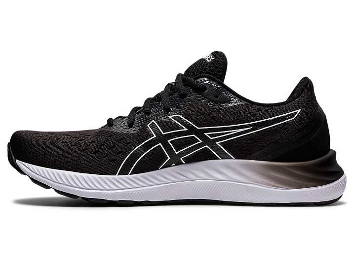 Asics GEL-EXCITE 8 Promenadskor Herr Svarta Vita | Sverige-6305418