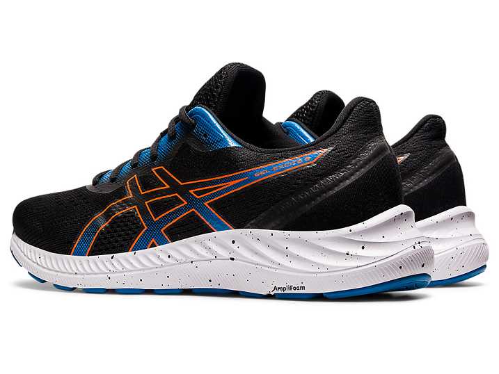 Asics GEL-EXCITE 8 Promenadskor Herr Svarta Guld Orange | Sverige-8706254