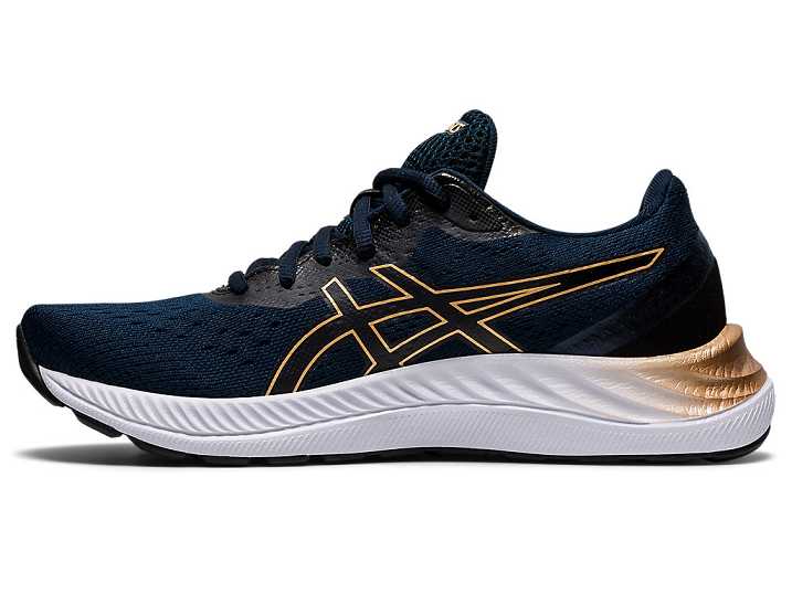 Asics GEL-EXCITE 8 WIDE Promenadskor Dam Blå | Sverige-4139580