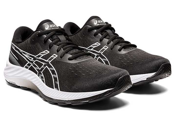 Asics GEL-EXCITE 9 EXTRA WIDE Promenadskor Herr Svarta Vita | Sverige-1563049