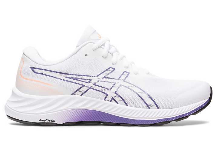 Asics GEL-EXCITE 9 Löparskor Dam Vita Lila | Sverige-4706351