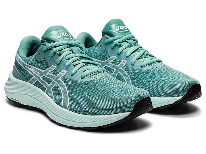 Asics GEL-EXCITE 9 Promenadskor Dam Gröna Vita | Sverige-8056423