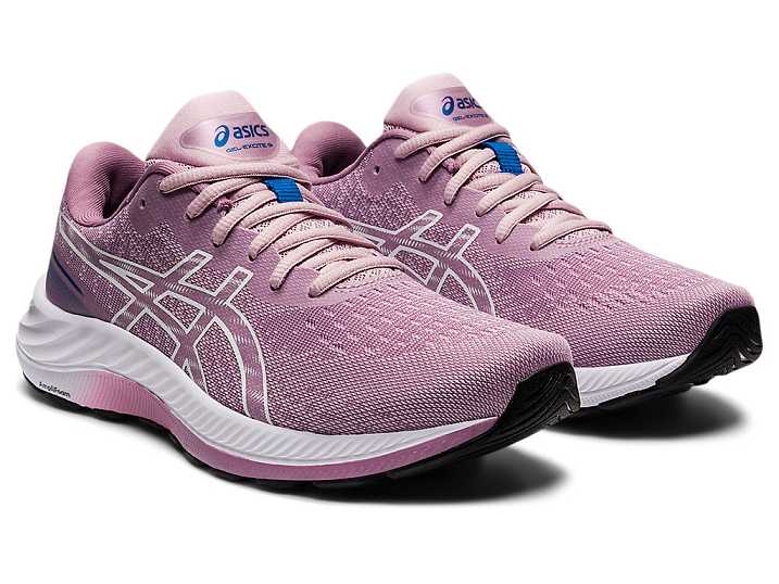 Asics GEL-EXCITE 9 Promenadskor Dam Rosa Vita | Sverige-4823579