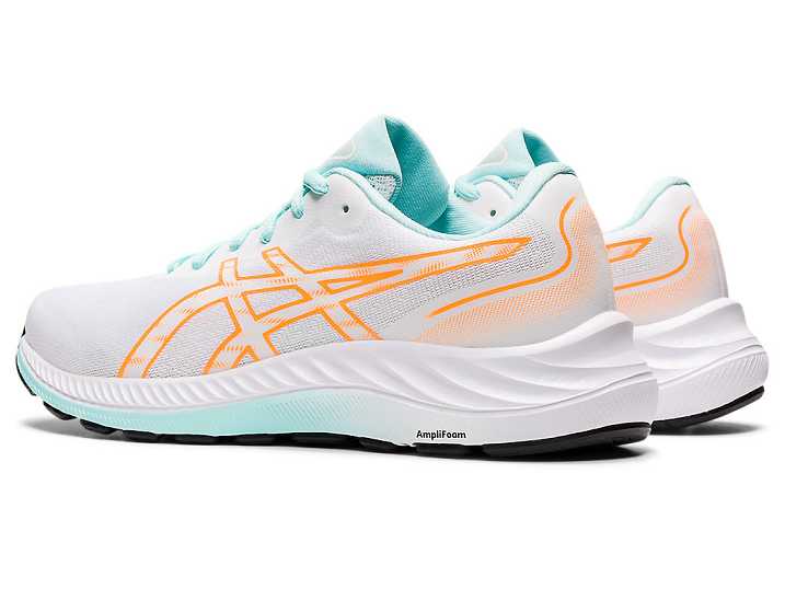 Asics GEL-EXCITE 9 Promenadskor Dam Vita Orange | Sverige-1503472