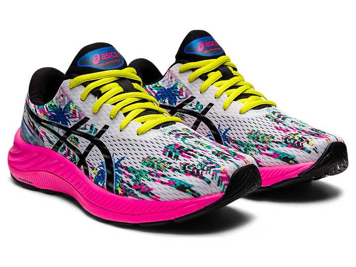 Asics GEL-EXCITE 9 Promenadskor Dam Vita Svarta | Sverige-3476081