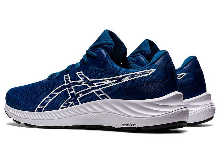 Asics GEL-EXCITE 9 Promenadskor Herr Blå Vita | Sverige-6259380