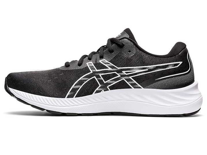 Asics GEL-EXCITE 9 Promenadskor Herr Svarta Vita | Sverige-1425087