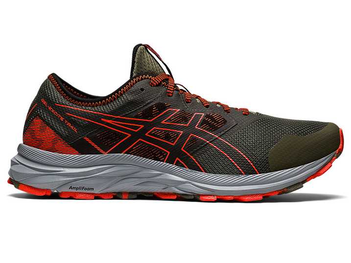 Asics GEL-EXCITE TRAIL Löparskor Herr Gröna Rosa | Sverige-5132640