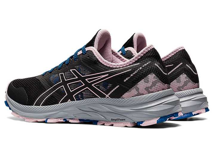 Asics GEL-EXCITE TRAIL Promenadskor Dam Svarta Rosa | Sverige-0634987