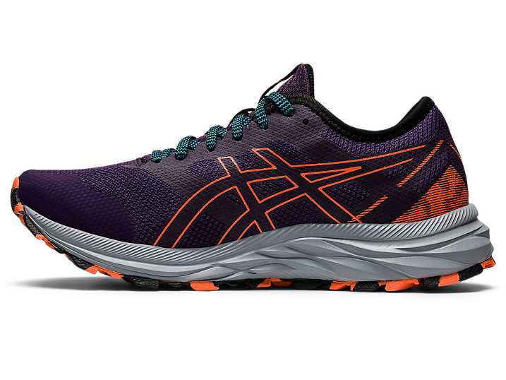 Asics GEL-EXCITE TRAIL Promenadskor Dam Mörklila Orange | Sverige-4315207