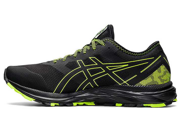 Asics GEL-EXCITE TRAIL Promenadskor Herr Svarta Gröna | Sverige-2345079