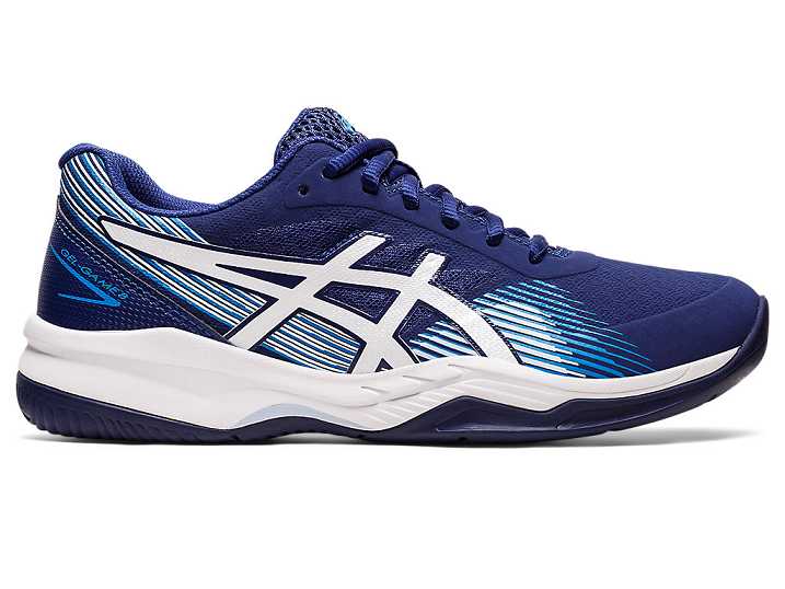 Asics GEL-GAME 8 Tennisskor Dam Blå Vita | Sverige-1869057